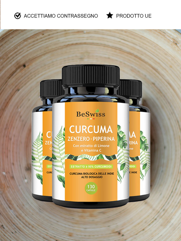 Integratore naturale curcuma zenzero limone benefici